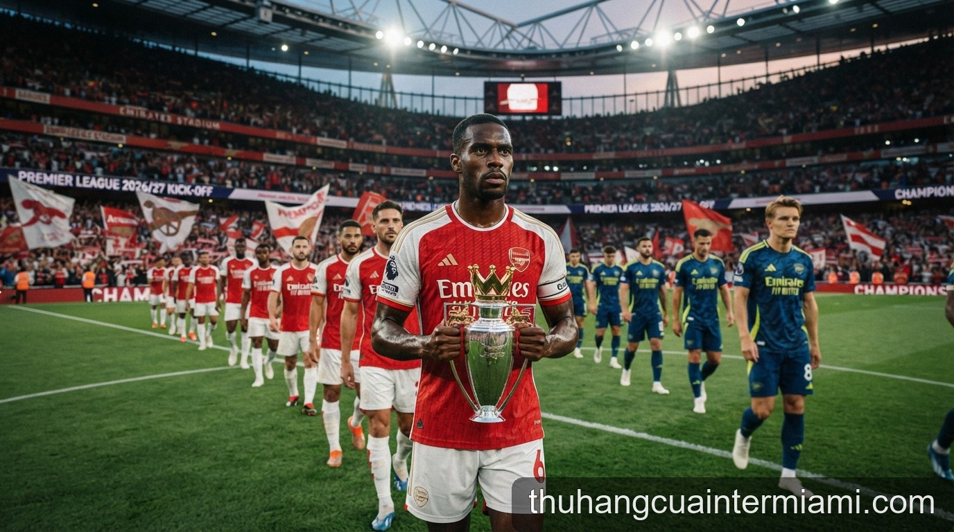Premier League 2026/27 khởi tranh: Arsenal và áp lực bảo vệ ngôi vương trước những kẻ thách thức mới